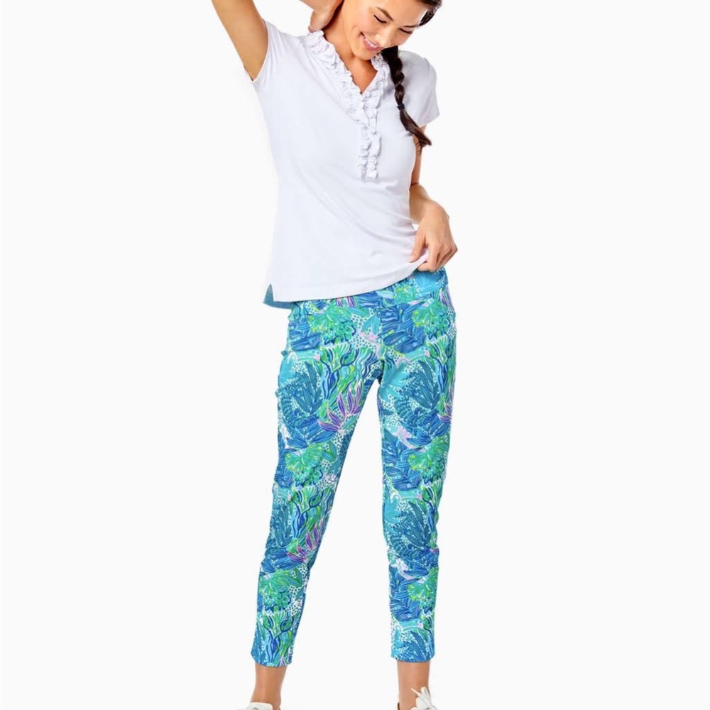 NEW Lilly Pulitzer tradewind capri (pink) 4